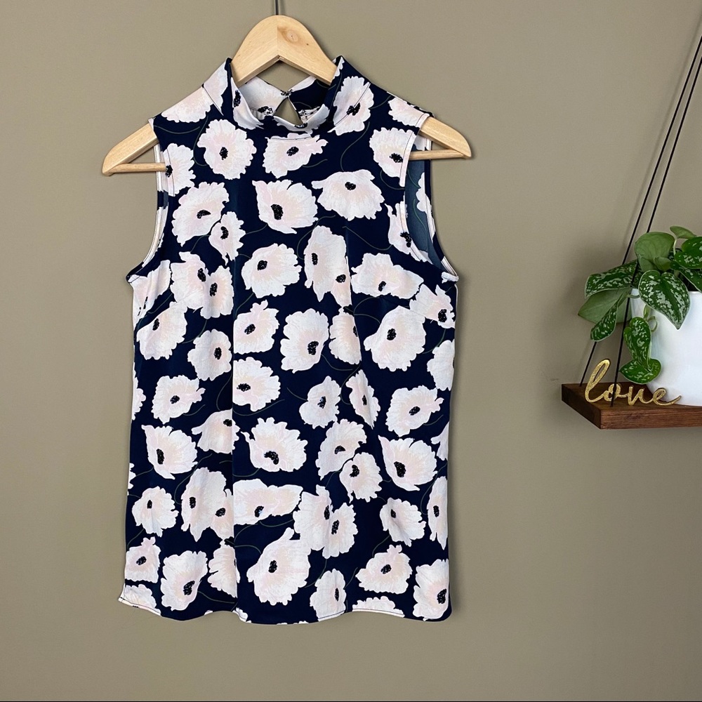 ANN TAYLOR WOMEN'S summer floral top size XS